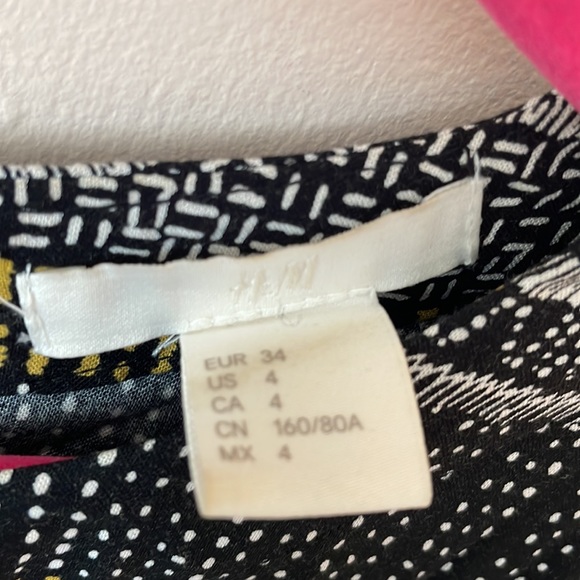 H&M, 100% viscose, size 4 dress - Picture 2 of 5
